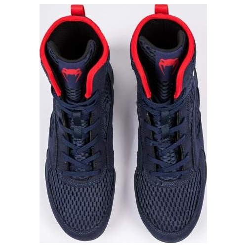 Buty bokserskie Venum Contender - granatowy/czerwony