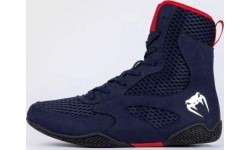 Buty bokserskie Venum Contender - granatowy/czerwony