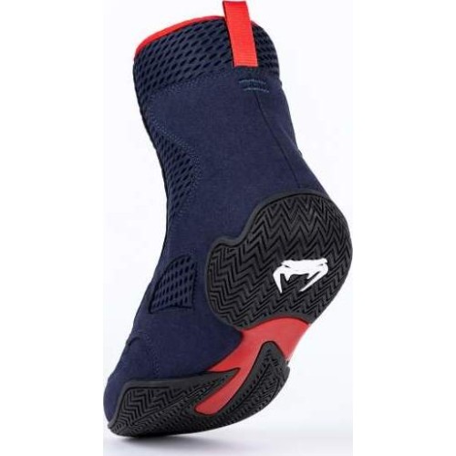Buty bokserskie Venum Contender - granatowy/czerwony