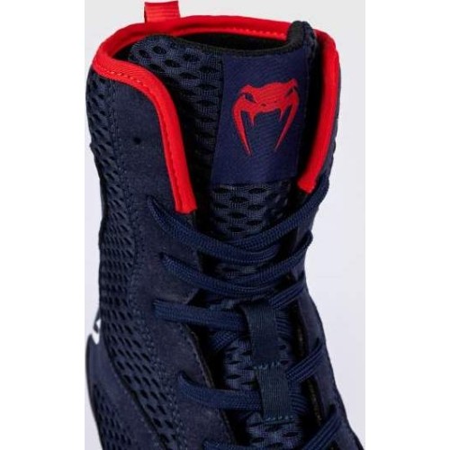 Buty bokserskie Venum Contender - granatowy/czerwony