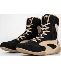 Buty bokserskie Venum Contender - czarny/piaskowy
