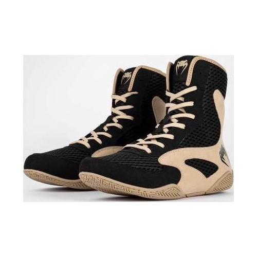 Buty bokserskie Venum Contender – czarno-piaskowe