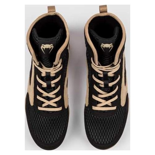 Buty bokserskie Venum Contender - czarny/piaskowy