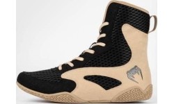 Buty bokserskie Venum Contender - czarny/piaskowy