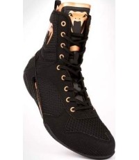 Venum Elite Boxing Shoes - Black/Bronze