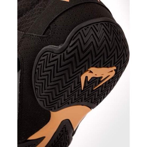 Venum Elite Boxing Shoes - Black/Bronze
