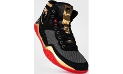 Buty zapaśnicze Venum Elite - czarny/złoty/czerwony