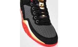 Buty zapaśnicze Venum Elite - czarny/złoty/czerwony