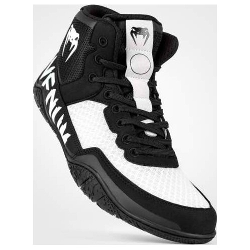 Buty zapaśnicze Venum Elite - czarno-białe
