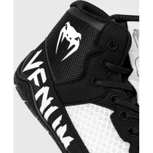 Buty zapaśnicze Venum Elite - czarno-białe