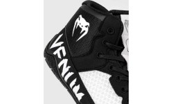 Buty zapaśnicze Venum Elite - czarno-białe