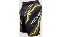 Męskie spodenki UFC Adrenaline Unrivaled by Venum Vale Tudo Short - Black/Gold - Israel Adesanya