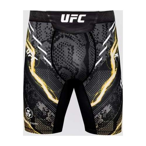Męskie spodenki UFC Adrenaline Unrivaled by Venum Vale Tudo Short - Black/Gold - Israel Adesanya