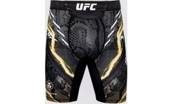 Męskie spodenki UFC Adrenaline Unrivaled by Venum Vale Tudo Short - Black/Gold - Israel Adesanya