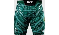 Męskie spodenki UFC Adrenaline Unrivaled by Venum Vale Tudo Short - Zielony - Leon Edwards