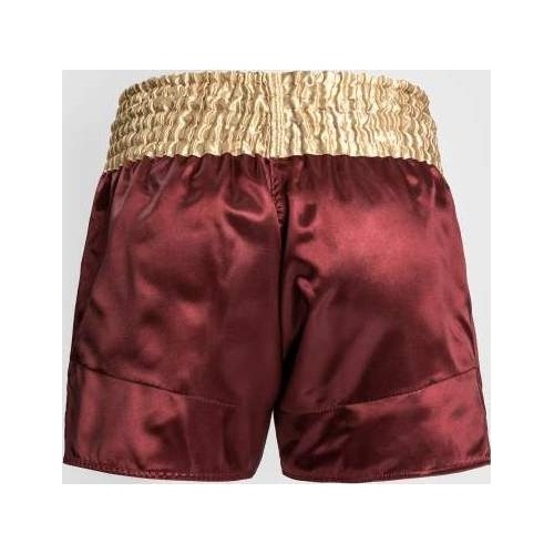 Venum Classic Muay Thai Short - bordowy/złoty/biały
