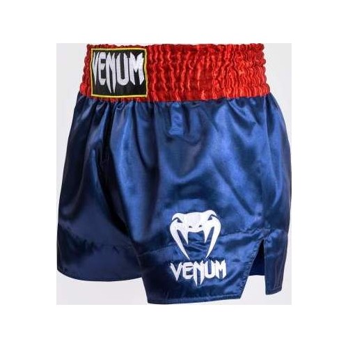 Venum Classic - Spodenki do Muay Thai - Niebieski/Czerwony/Biały