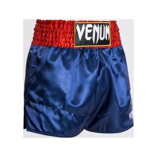 Venum Classic - Spodenki do Muay Thai - Niebieski/Czerwony/Biały