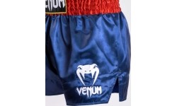 Venum Classic - Spodenki do Muay Thai - Niebieski/Czerwony/Biały