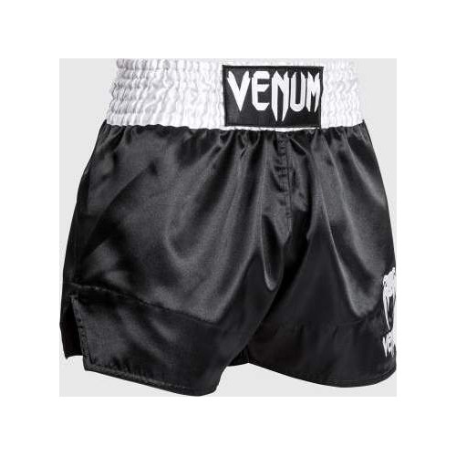 Venum Classic - Muay Thai Short czarny/biały/biały