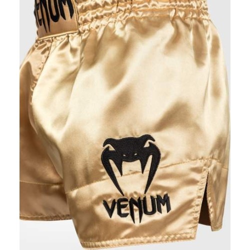 Venum Classic Muay Thai Shorts - Gold/Black