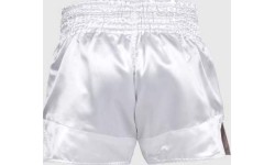 Venum Classic Muay Thai Shorts - White/Black