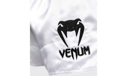 Venum Classic Muay Thai Shorts - White/Black