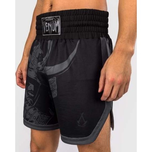 Spodenki bokserskie Venum x Assassin's Creed Shadows - czarne