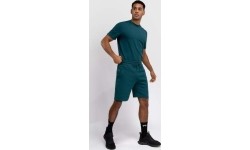 Bawełniane spodenki Venum Silent Power - Paon Green
