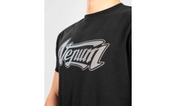 Koszulka Venum Absolute 2.0 - dopasowany krój - czarny/srebrny