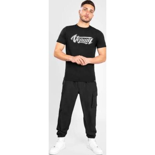 Koszulka Venum Absolute 2.0 - dopasowany krój - czarny/srebrny