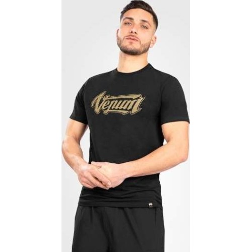 Koszulka Venum Absolute 2.0 - dopasowany krój - czarny/złoty