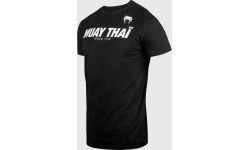Męskie koszulki Venum Muay Thai VT - czarno-białe.