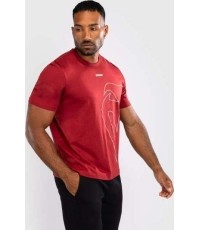Koszulka Venum Giant Connect - czerwony karmin