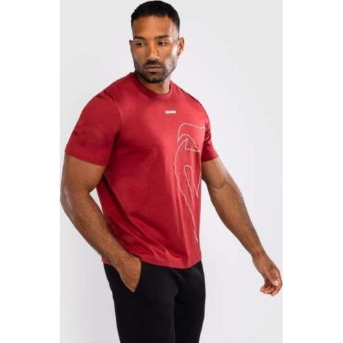 Koszulka Venum Giant Connect - czerwony karmin