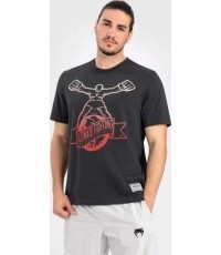 Koszulka UFC by Venum Ulti-Man - szara/czerwona