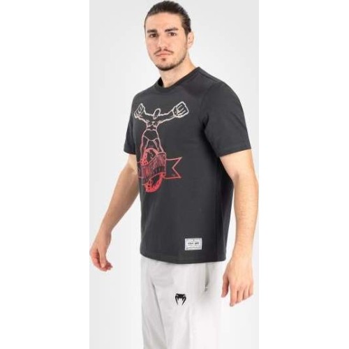 Koszulka UFC by Venum Ulti-Man - szara/czerwona