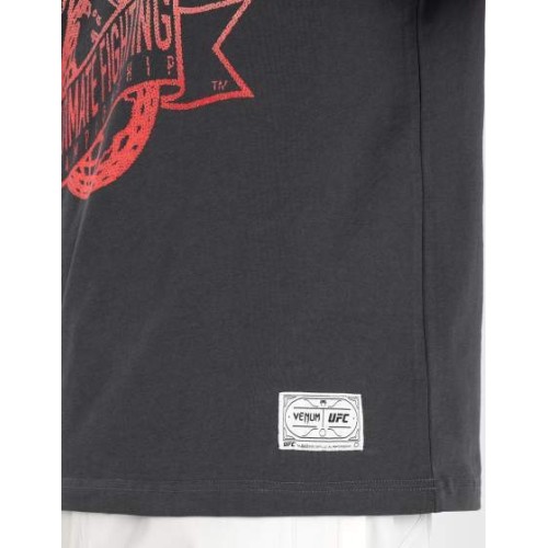 Koszulka UFC by Venum Ulti-Man - szara/czerwona