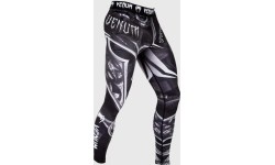 Męskie legginsy kompresyjne Venum Gladiator 3.0 - Black/White