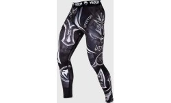 Męskie legginsy kompresyjne Venum Gladiator 3.0 - Black/White