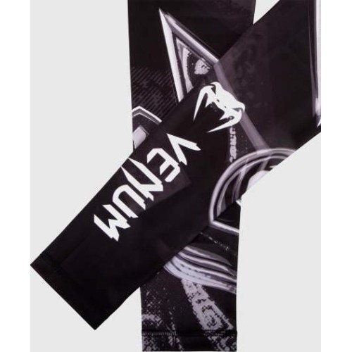 Męskie legginsy kompresyjne Venum Gladiator 3.0 - Black/White