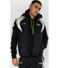 Kurtka puchowa Venum x Bud Racing - czarna/biała/zielona limonka