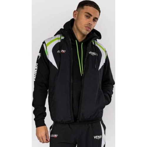 Kurtka puchowa Venum x Bud Racing - czarna/biała/zielona limonka