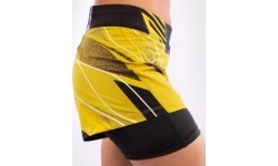 Damskie spodenki UFC Venum Authentic Fight Night - Short Fit - Yellow