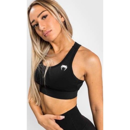 Biustonosz sportowy Venum Essential Medium Impact - czarny