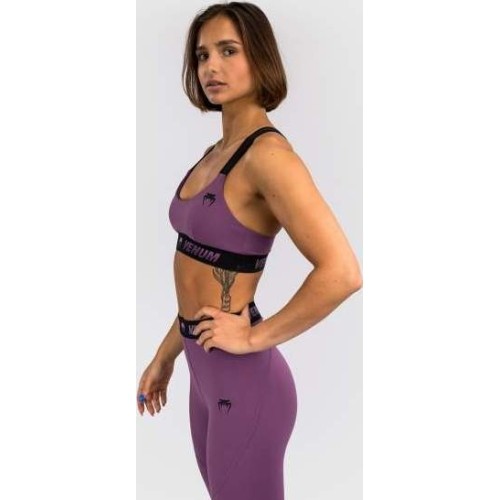 Damski biustonosz sportowy Venum Elevate - Liliac