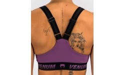 Damski biustonosz sportowy Venum Elevate - Liliac