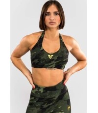 Damski biustonosz sportowy Venum x Sophia Rose - Forest Camo