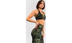 Damski biustonosz sportowy Venum x Sophia Rose - Forest Camo
