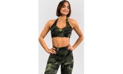 Damski biustonosz sportowy Venum x Sophia Rose - Forest Camo